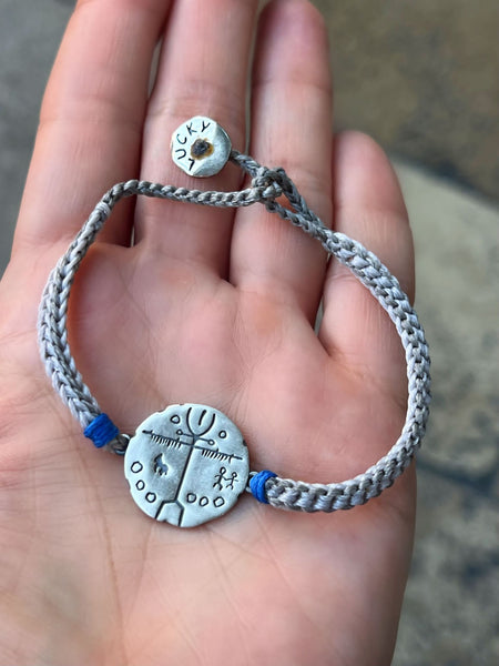 Şaman Davulu Rope Bileklik