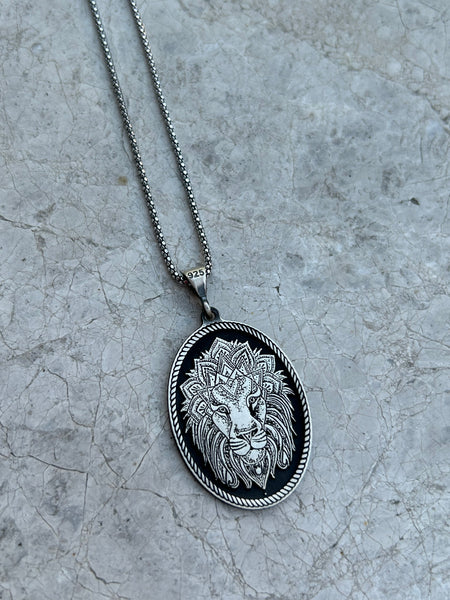 Mandala Lion Kolye