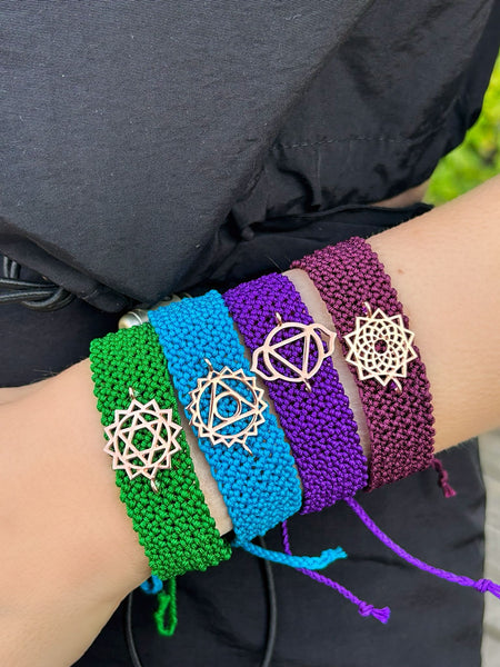 Makrome Çakra Bileklik