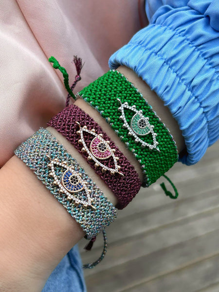 Stony Eye Makrome Bileklik