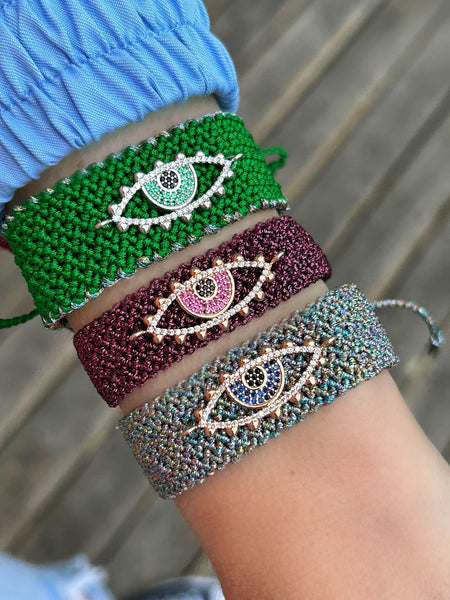 Stony Eye Makrome Bileklik