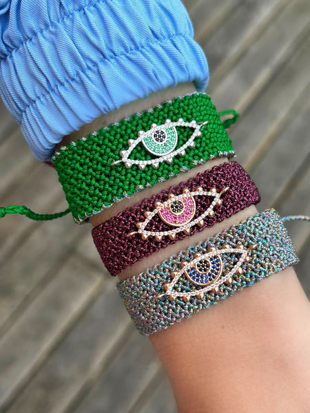 Stony Eye Makrome Bileklik