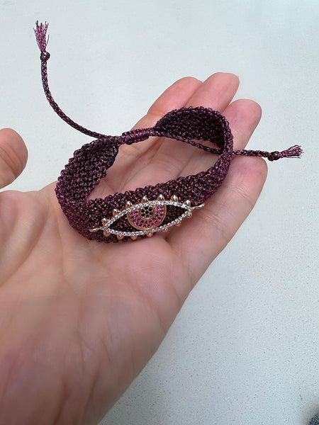 Stony Eye Makrome Bileklik