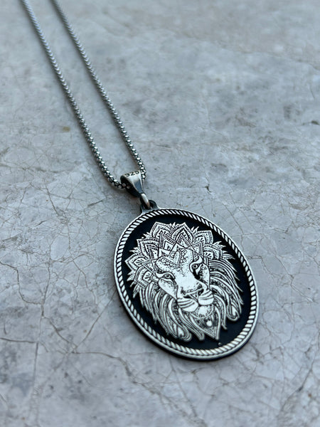 Mandala Lion Kolye