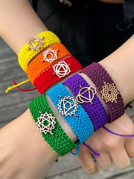 Makrome Çakra Bileklik