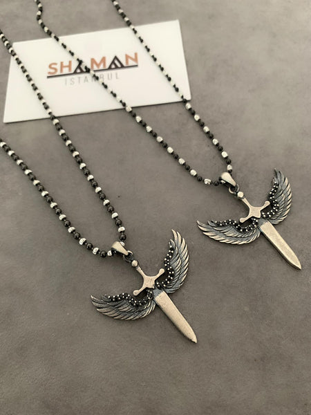 Gotik Mikail Kılıç Kolye