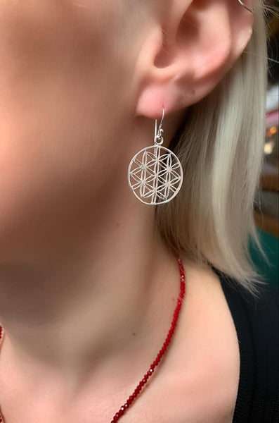 Yaşam Çiçeği Küpe