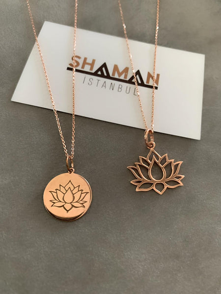Mini Lotus Kolye