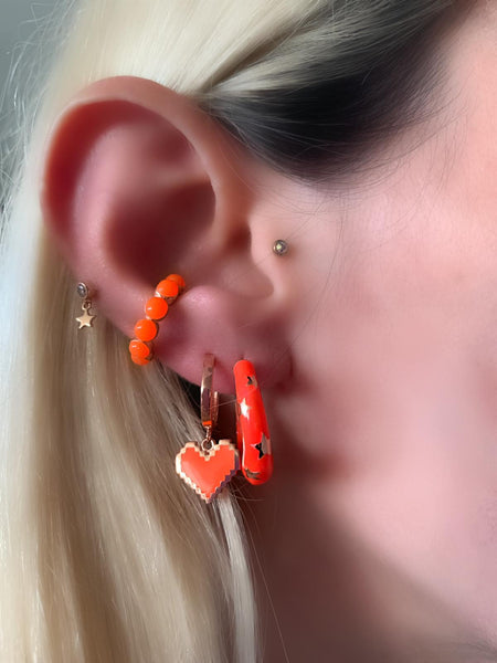 Candy Mini Kalp Küpe