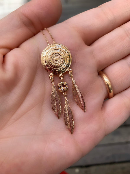 Mandala Dreamcatcher Kolye