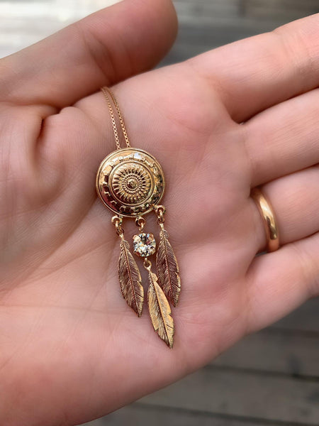 Mandala Dreamcatcher Kolye