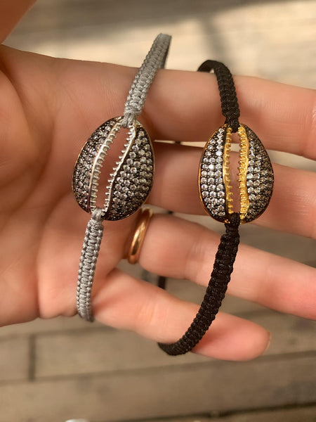 Zirkon Taşlı Kabuk Choker