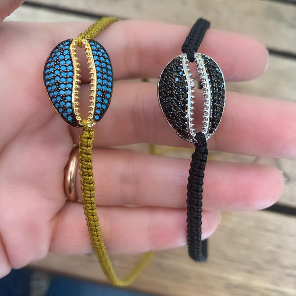 Zirkon Taşlı Kabuk Choker