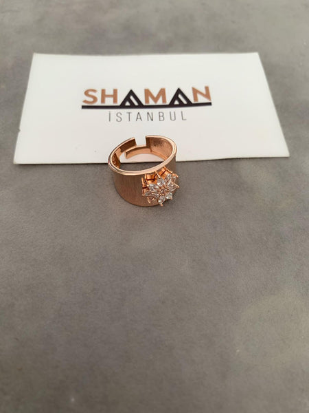 Shiny Flower Yüzük