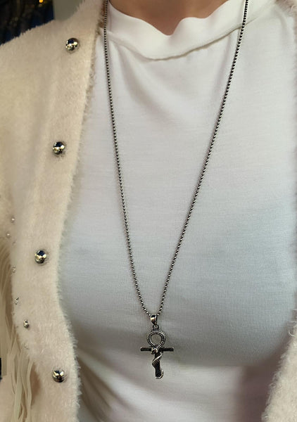 Ankh & Snake Kolye