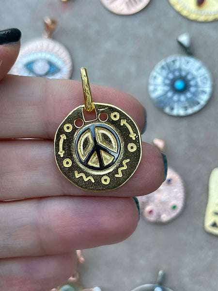 Om Peace Kolye Ucu