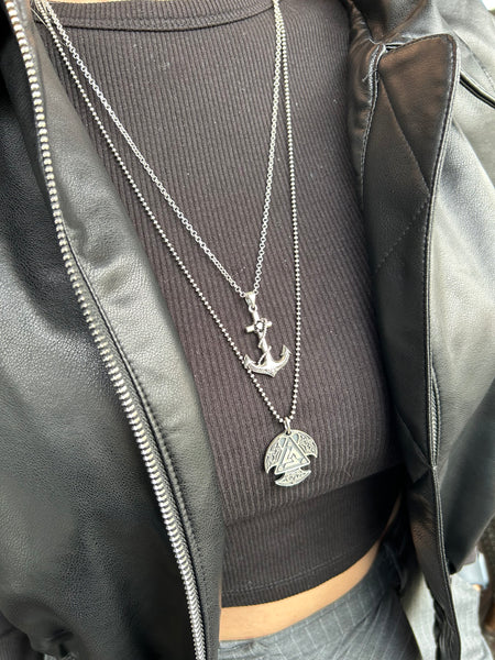 Valknut Madalyon Kolye