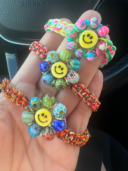 Hippie Smiley Bileklik