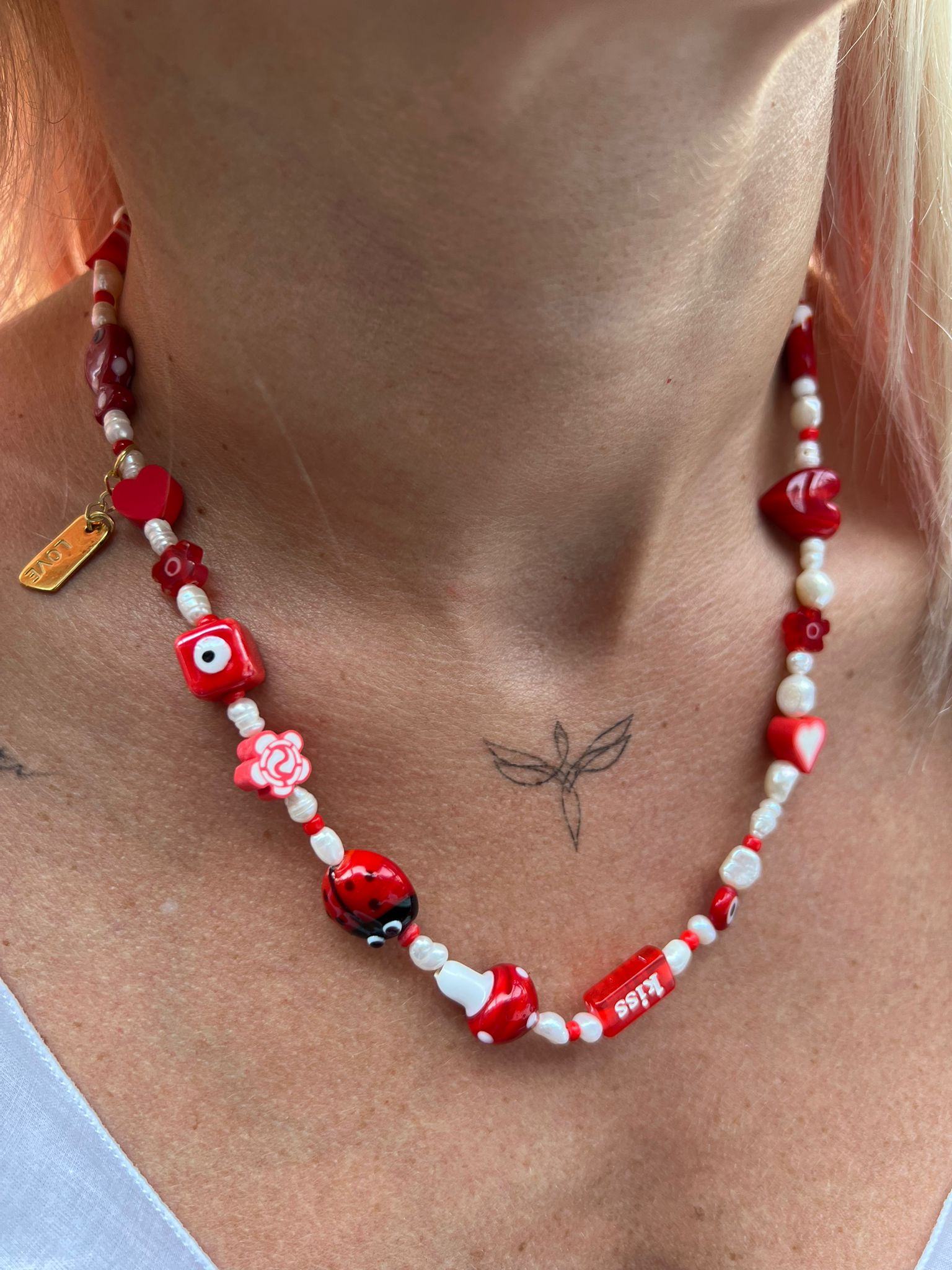 Cherry Kiss Kolye