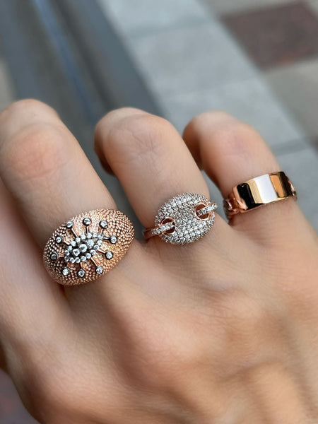 Shiny Bold Eye Yüzük