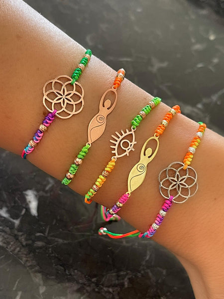 Yaşam Tohumu İp Bileklik