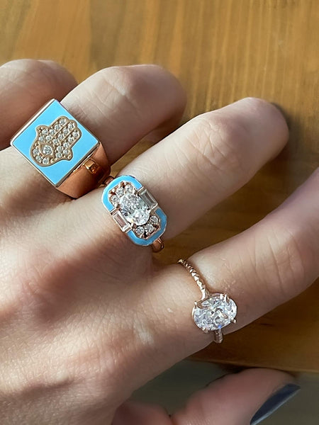 Macaron Baget Yüzük