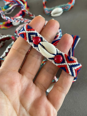 Ibiza Ethnic Shell Bileklik