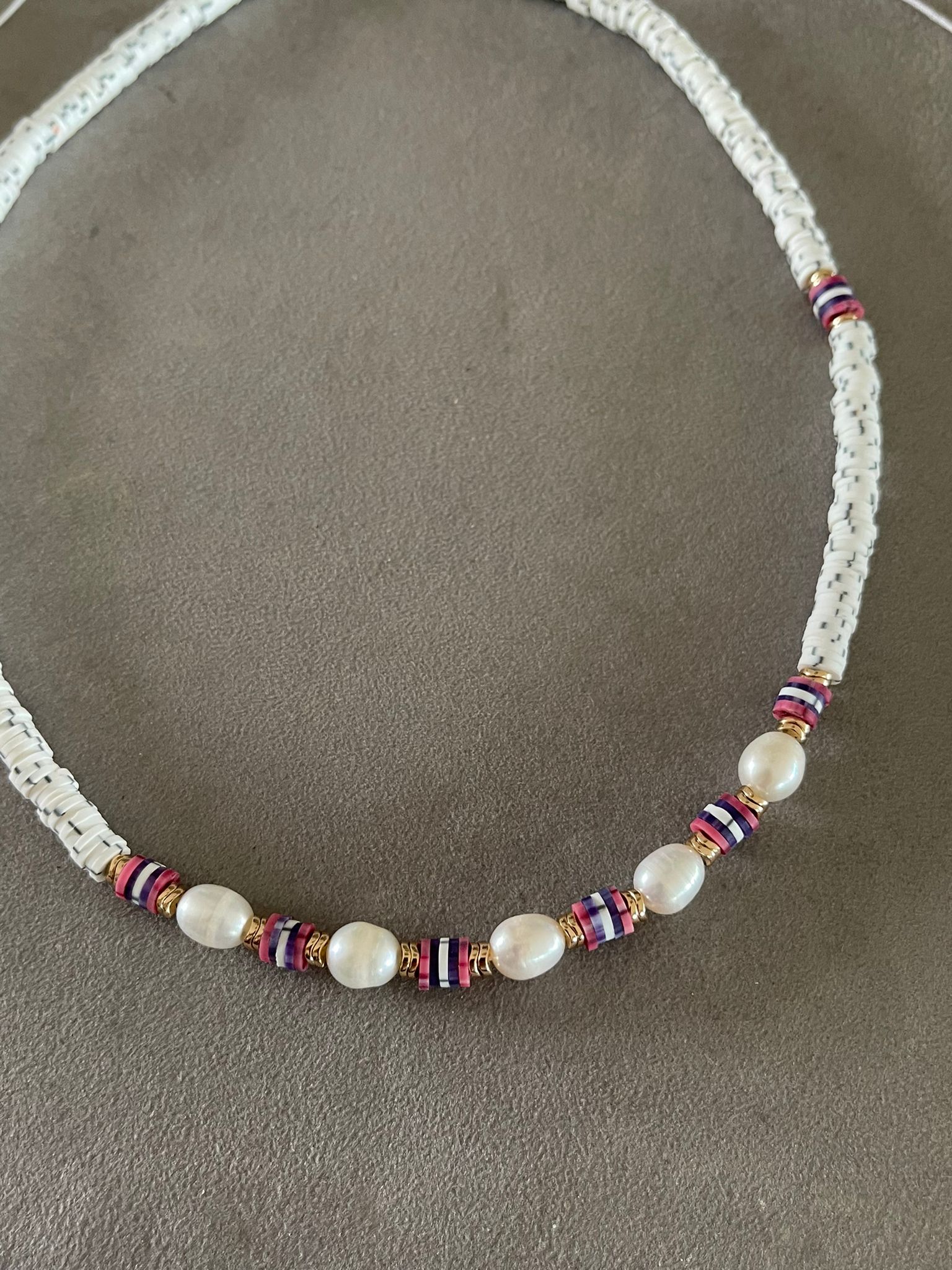 Pearly Marble Kolye