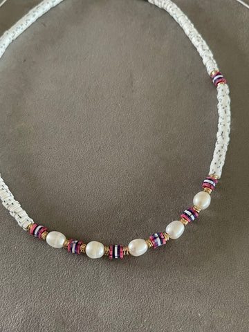 Pearly Marble Kolye