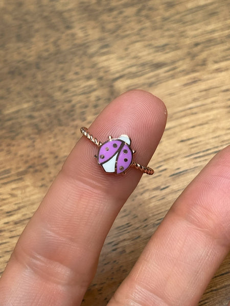 Mineli Macaron Yüzük