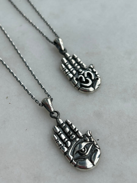 Oksitli Hamsa Kolye