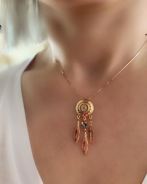 Mandala Dreamcatcher Kolye