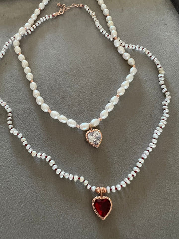 Diamond Heart Kolye
