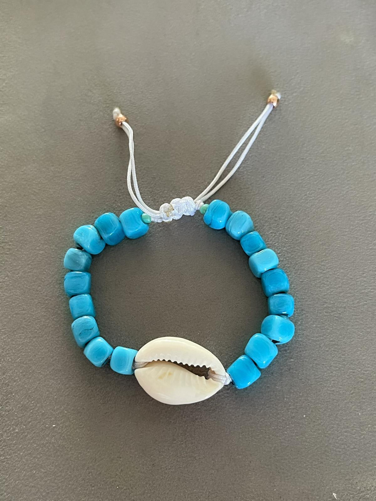 Ibiza Mavi Kabuk Bileklik