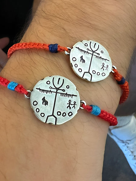 Şaman Davulu Rope Bileklik