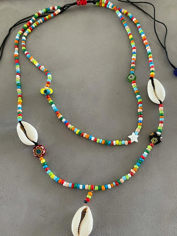 Ibiza Hippie Beads Kolye