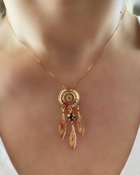 Mandala Dreamcatcher Kolye