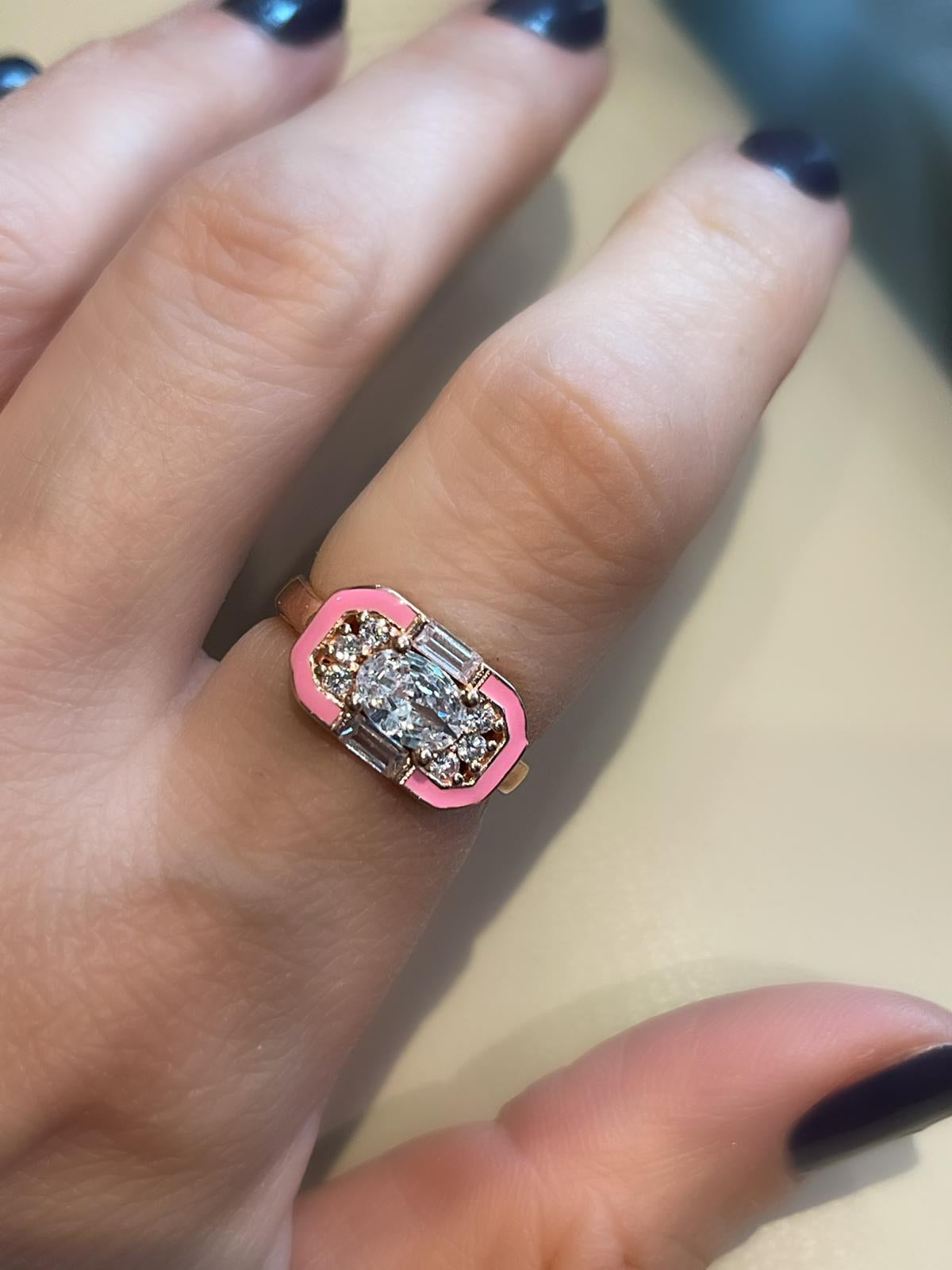 Macaron Baget Yüzük