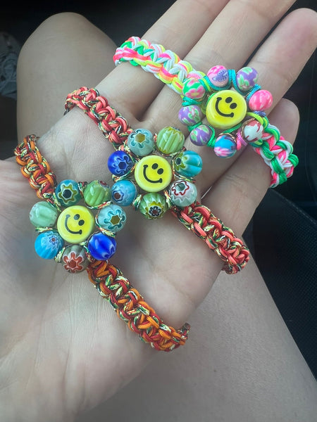 Hippie Smiley Bileklik