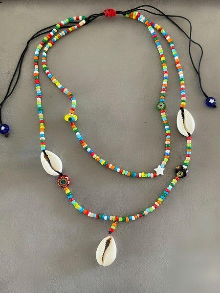 Ibiza Hippie Beads Kolye