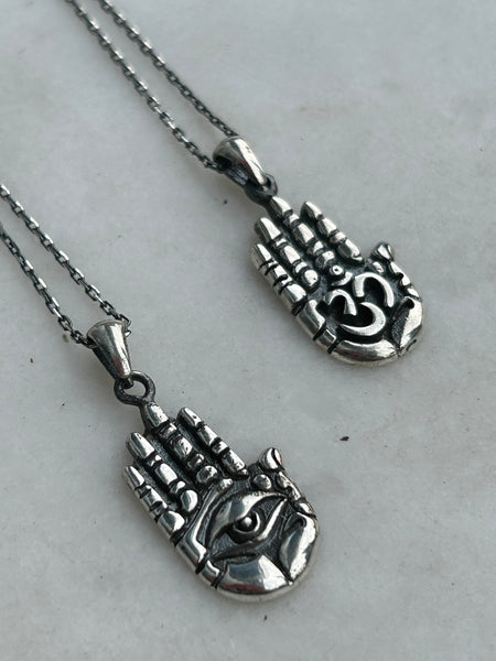 Oksitli Hamsa Kolye