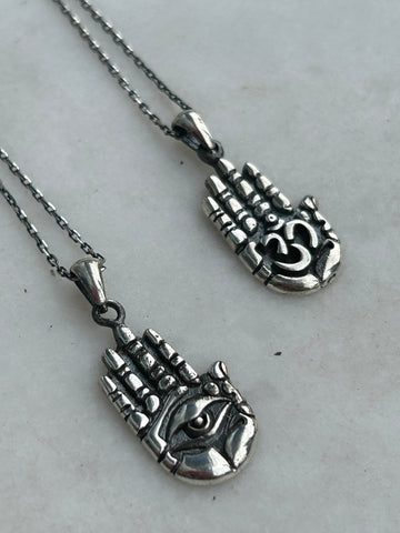 Oksitli Hamsa Kolye