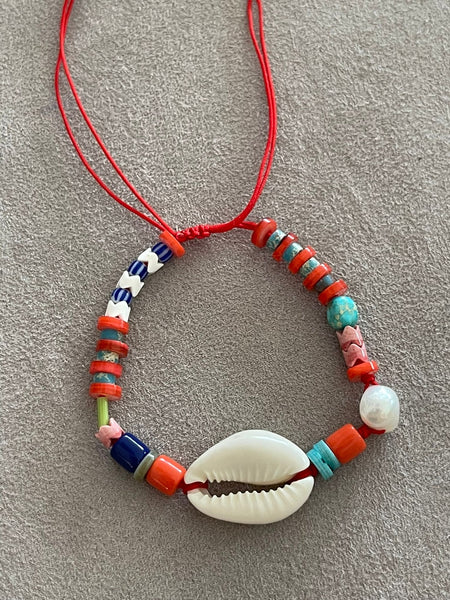 Ibiza Pearly Shell Bileklik