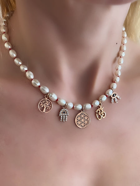Spiritüel Charm Kolye