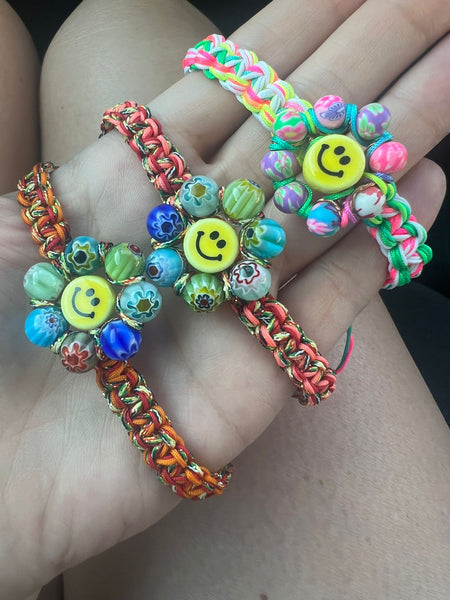 Hippie Smiley Bileklik