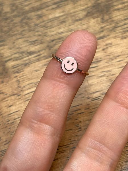 Mineli Macaron Yüzük