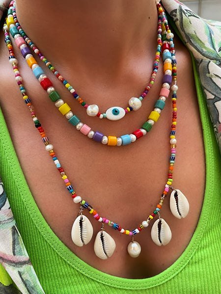 Ibiza Bold Pearl Kolye