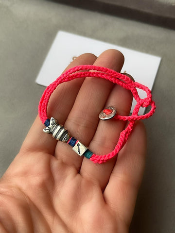 Believe Fish Ropes Bileklik