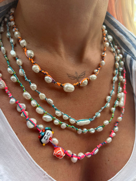 Pearl Knots Kolye