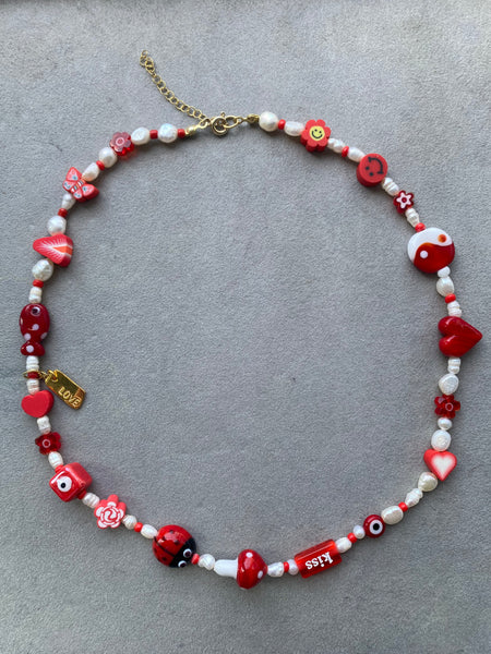 Cherry Kiss Kolye